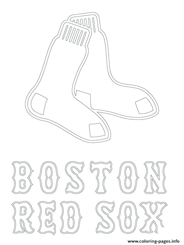 640x853 Red Sox Coloring Pages Mitt Coloring Page Red Sox Coloring Pages