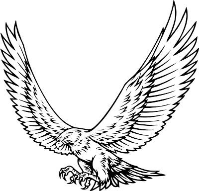 400x384 Red Tailed Hawk Clipart Vector 3847604