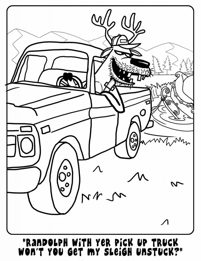 792x1024 Redneck Coloring Pages