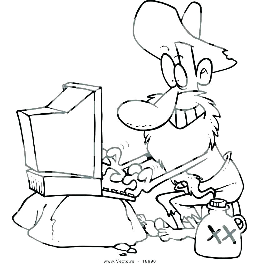 830x846 Redneck Coloring Pages