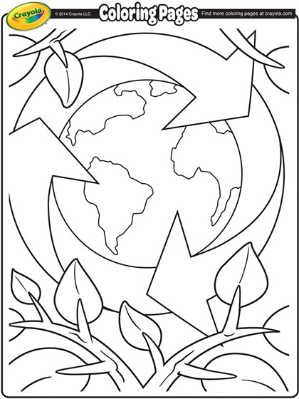 420x560 Contemporary Reduce Reuse Recycle Coloring Pages Gift