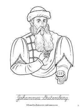 270x350 Protestant Reformation Coloring Book With Cursive Copywork By