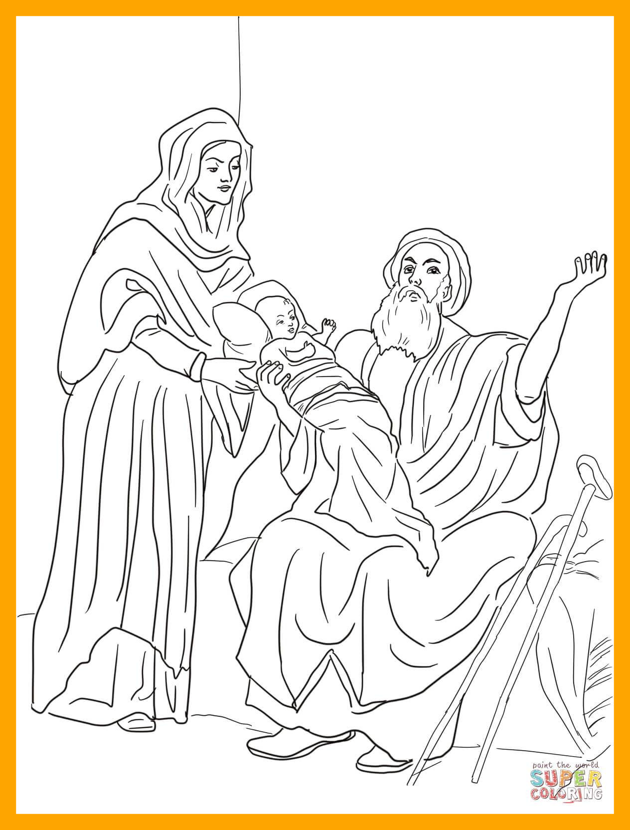 1264x1664 Stunning Baby Jesus In Temple Coloring Page Mfw Rome