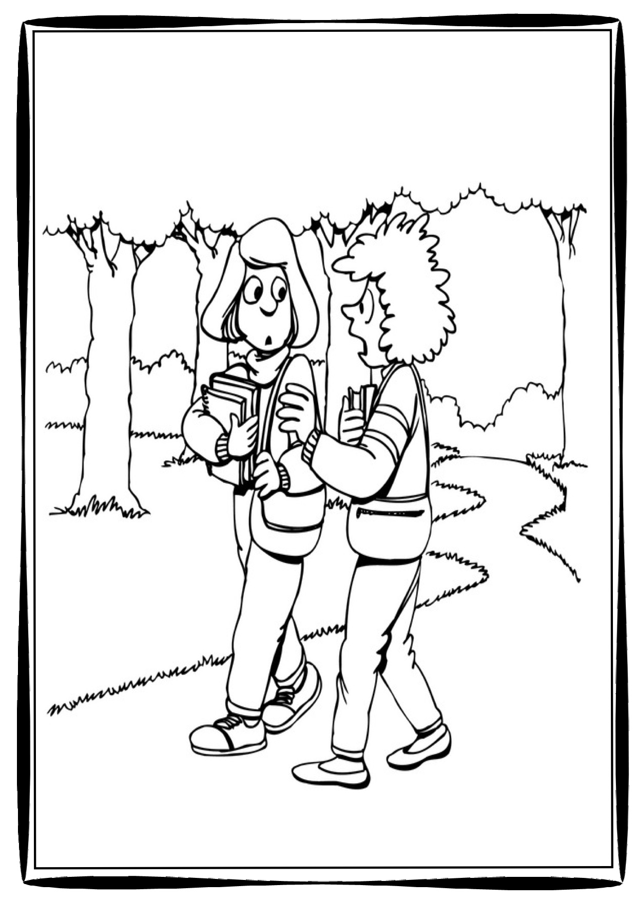 1239x1754 Book Coloring Pages