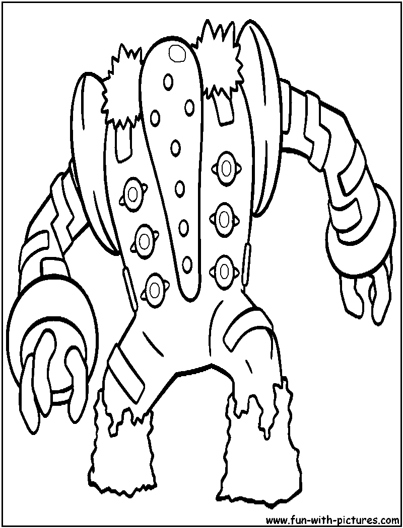 800x1050 Regigigas Coloring Pages Collection Coloring For Kids 2018