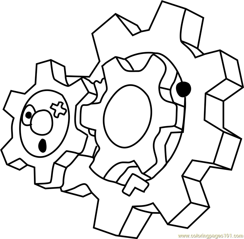 800x785 Klang Pokemon Coloring Page