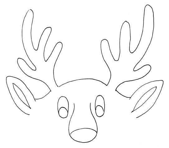 543x475 Reindeer Antler Pattern Patterns Click Here For Pattern