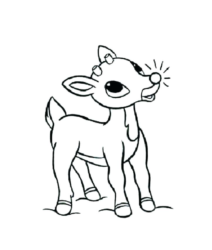 722x850 Rudolph Printable Coloring Pages Custom Elf Coloring Printable
