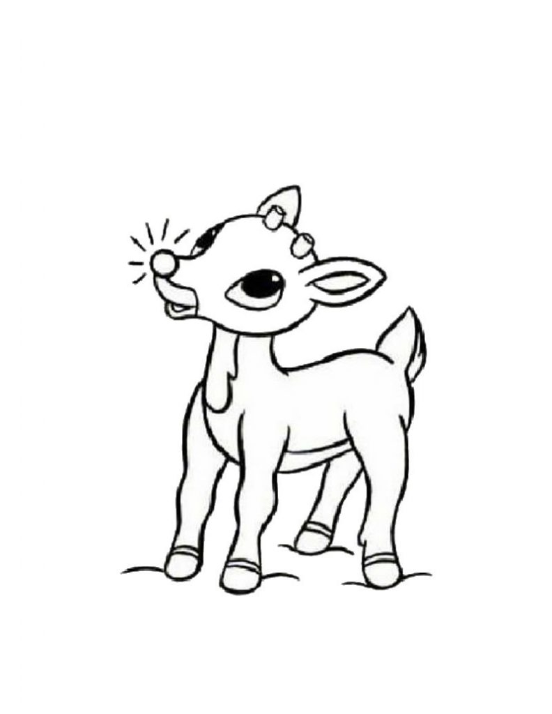 792x1024 New Reindeer Coloring Pages Free Coloring Pages Download