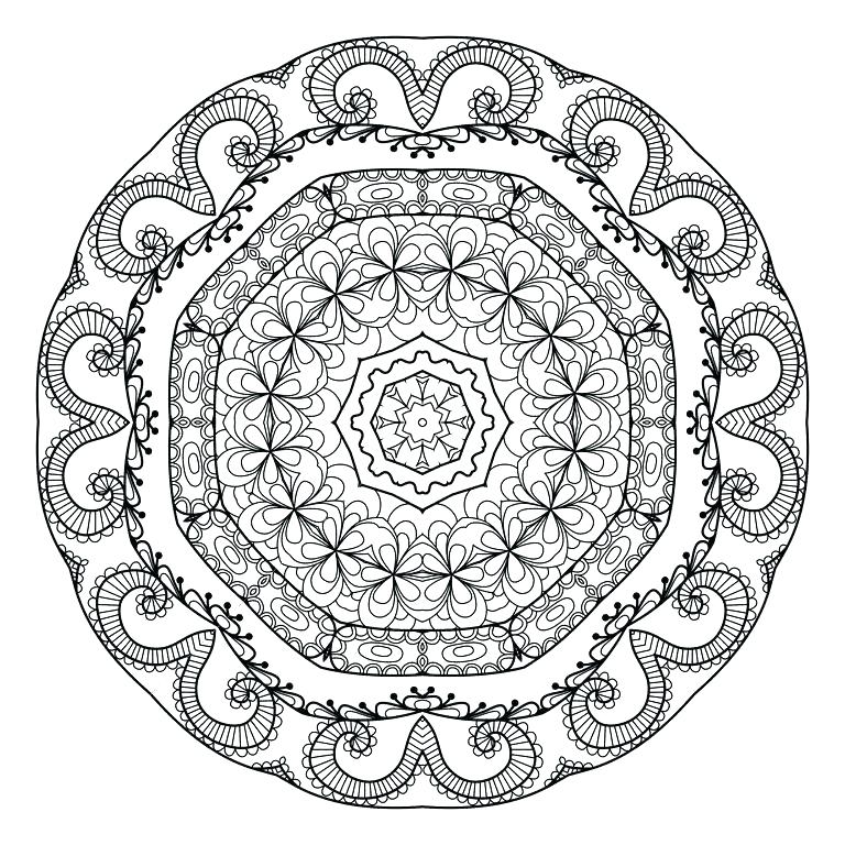 768x768 Relaxing Coloring Pages Relaxing Coloring Pages A Mandala Coloring
