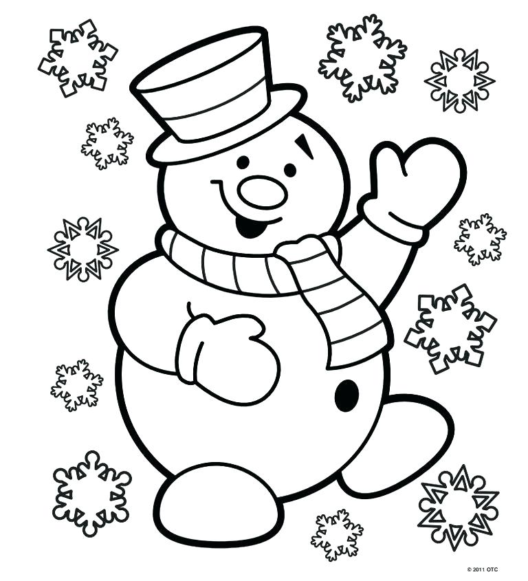 768x845 Preschool Christmas Coloring Sheets S S Childrens Church Christmas