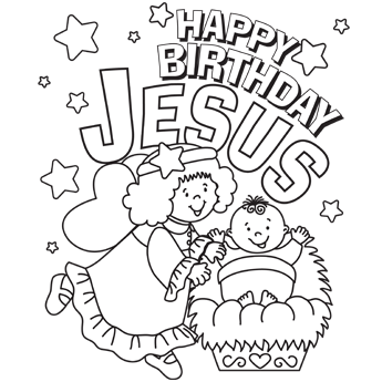 345x345 Christmas Coloring Pages, Free Christmas Coloring Pages For Kids