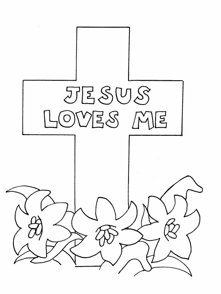 718x957 Christian Easter Coloring Pages Color Bros