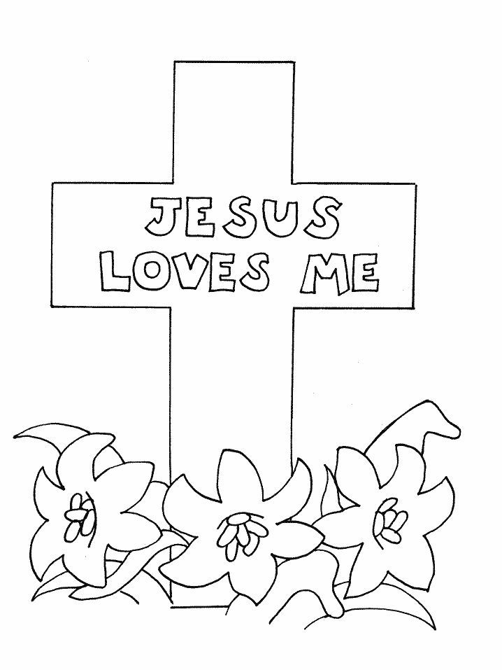 718x957 Preschool Religious Easter Coloring Pages Printable