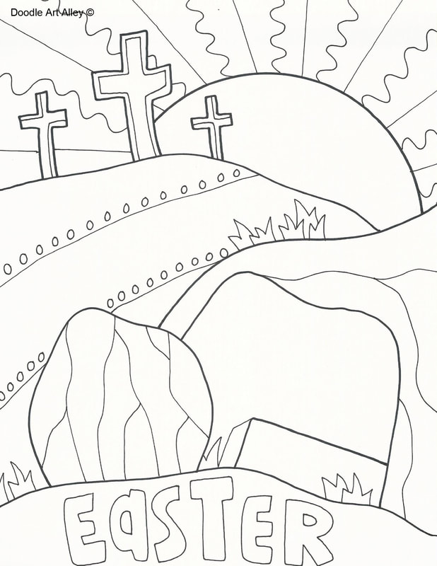 618x800 Religious Easter Coloring Pages