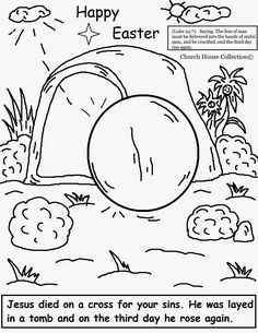 236x305 25 Religious Easter Coloring Pages Easter Colouring, Scriptures
