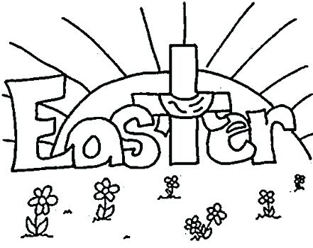 441x350 Christian Easter Coloring Pages Related Post Free Bible Easter