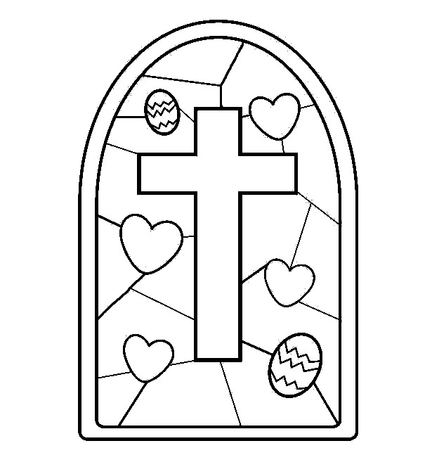 615x664 Printable Easter Coloring Pages Religious