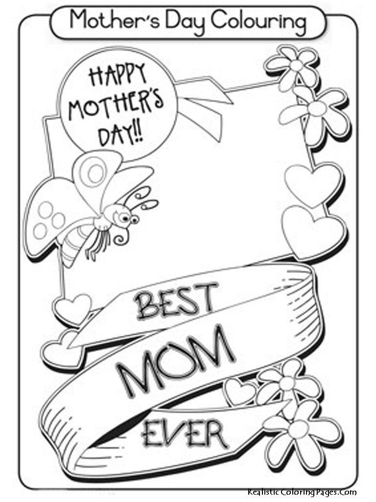 768x1024 Superb Mothers Day Coloring Pages With For Free General Online