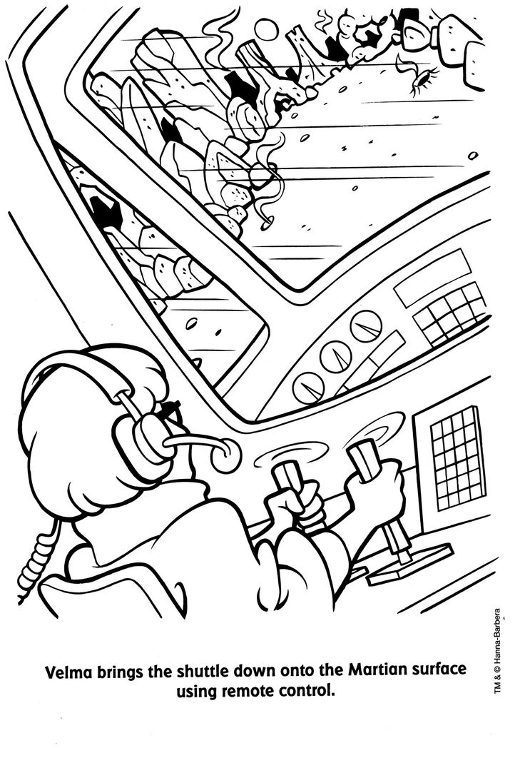 Remote Control Coloring Page