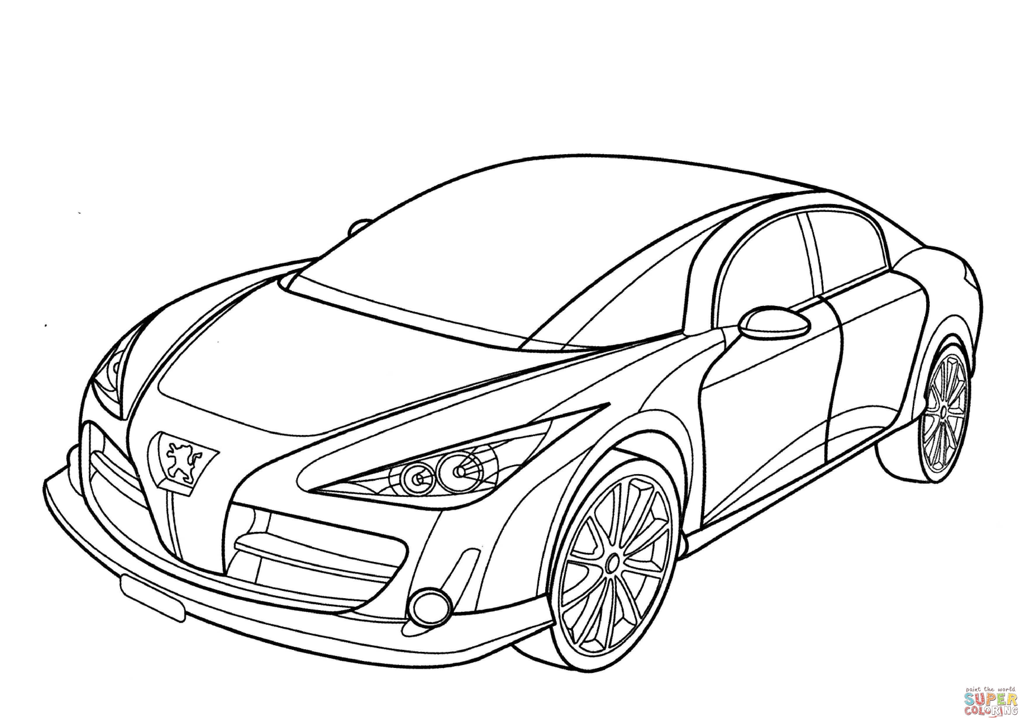 3508x2480 Peugeot Rc Coloring Pages Download Coloring For Kids 2018