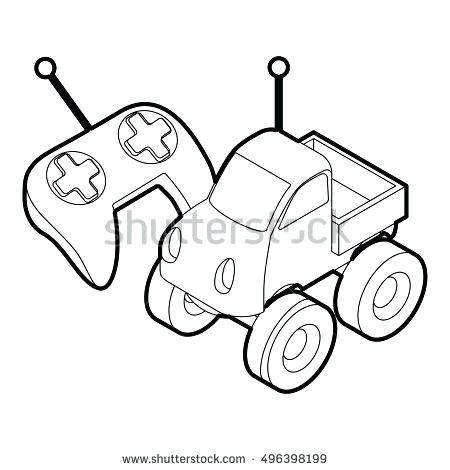 450x470 Rc Car Coloring Pages Remote Control Cars Colouring Pages