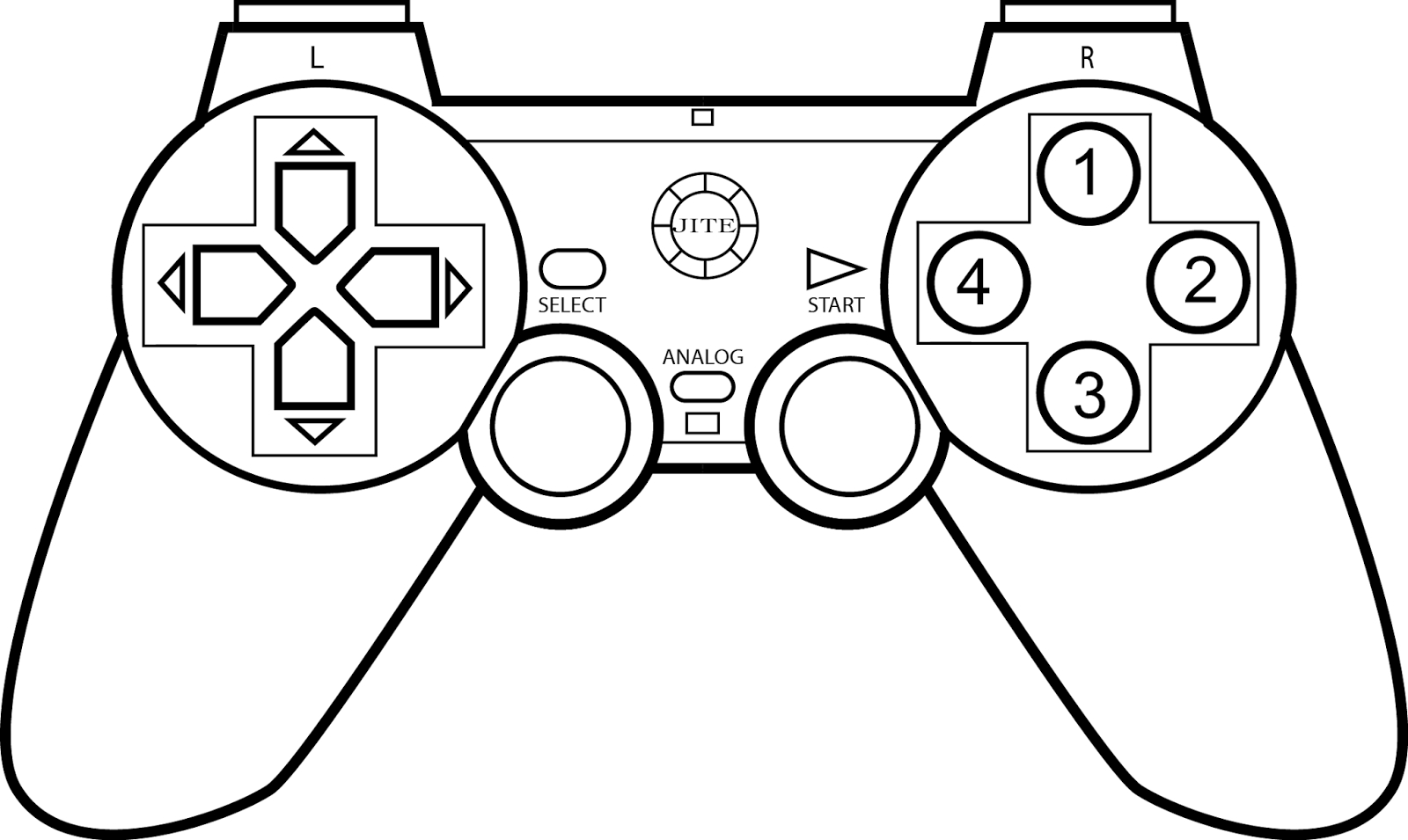 1600x955 Game Controller Coloring Page Download Free Coloring Sheets