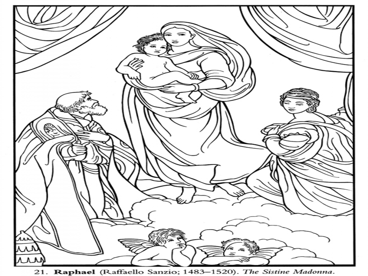 1280x960 Italian Themed Coloring Pages Italian Renaissance