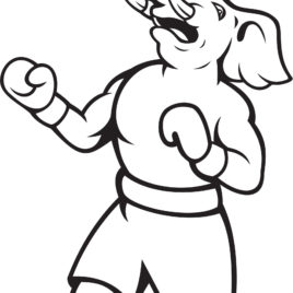 268x268 Republican Elephant Coloring Page Archives