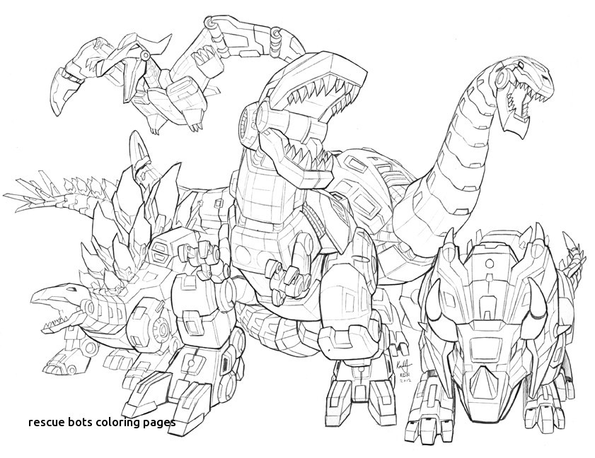 Rescue Bots Coloring Pages Printable