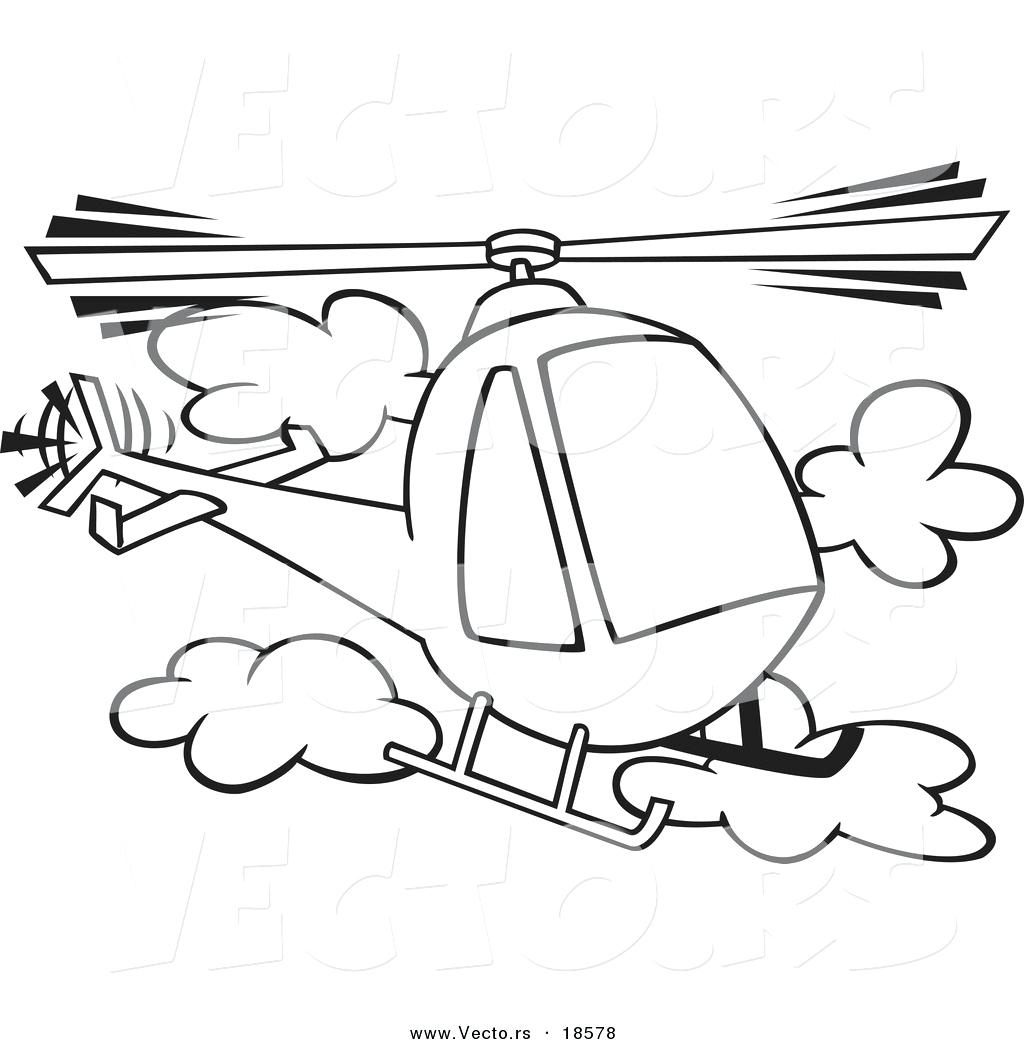 1024x1044 Coloring Page ~ Helicopter Coloring Page Vector Of A Cartoon