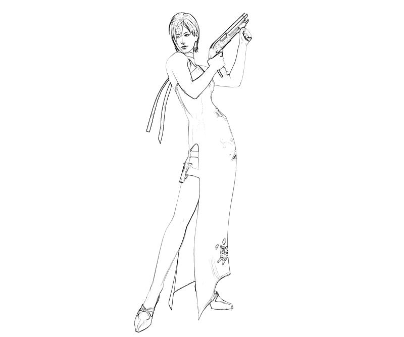 800x667 Resident Evil Ada Wong Gun Tubing