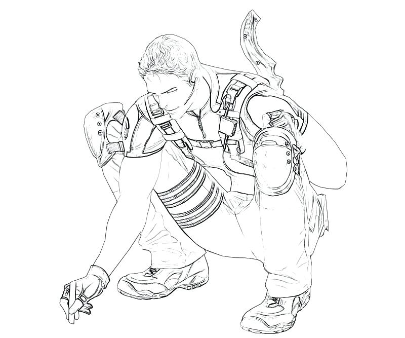 800x667 Resident Evil Para Colorir Resident Evil 5 Coloring Pages Resident