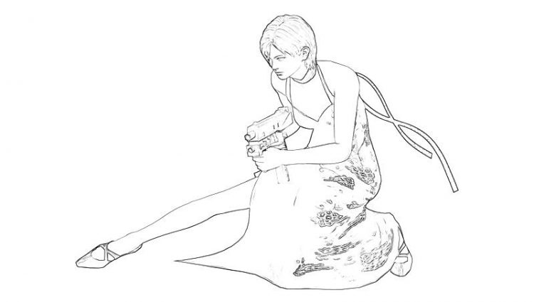 750x425 Ada Coloring Pages Resident Evil Ada Wong Character Tubing