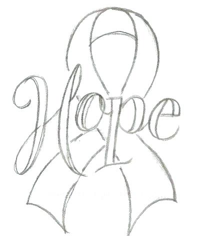 400x482 Respiratory System Coloring Page Cancer Ribbon Coloring Page