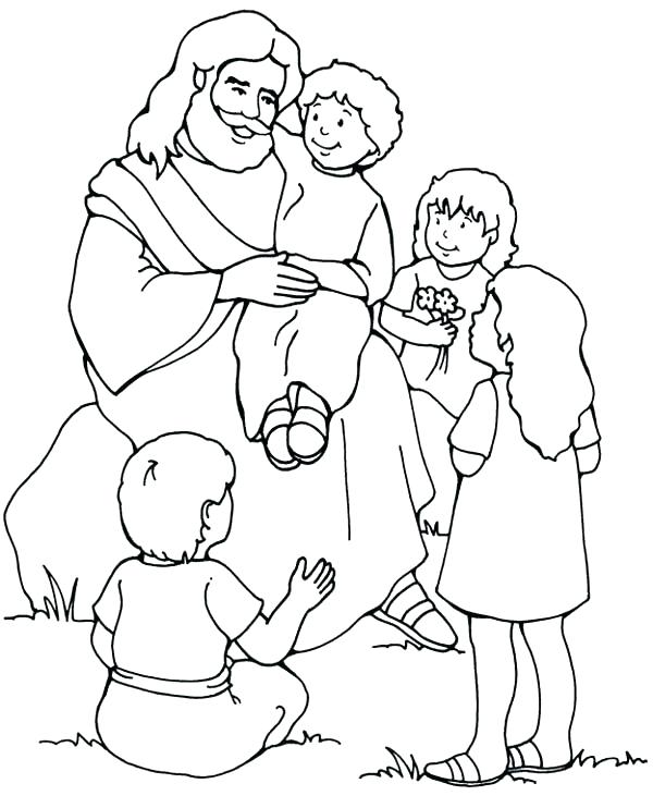 600x742 Jesus Resurrection Coloring Pages