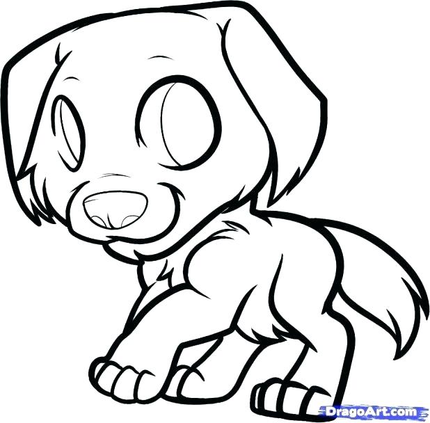 618x608 Coloring Pages Draw A Golden Retriever Enchanting Puppy Coloring