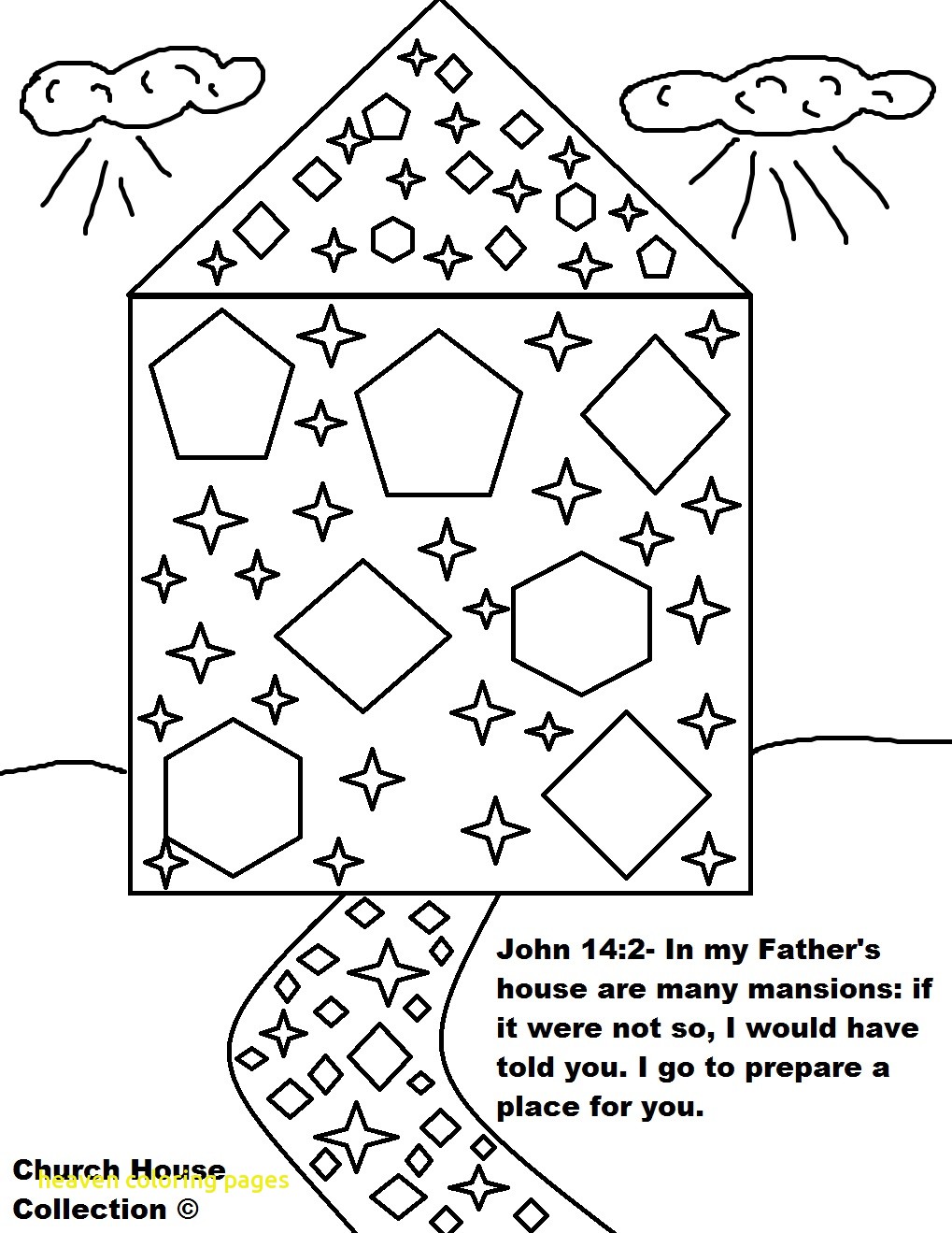 1019x1319 Revelation 21 Coloring Page Whats In The Bible Within Heaven Pages