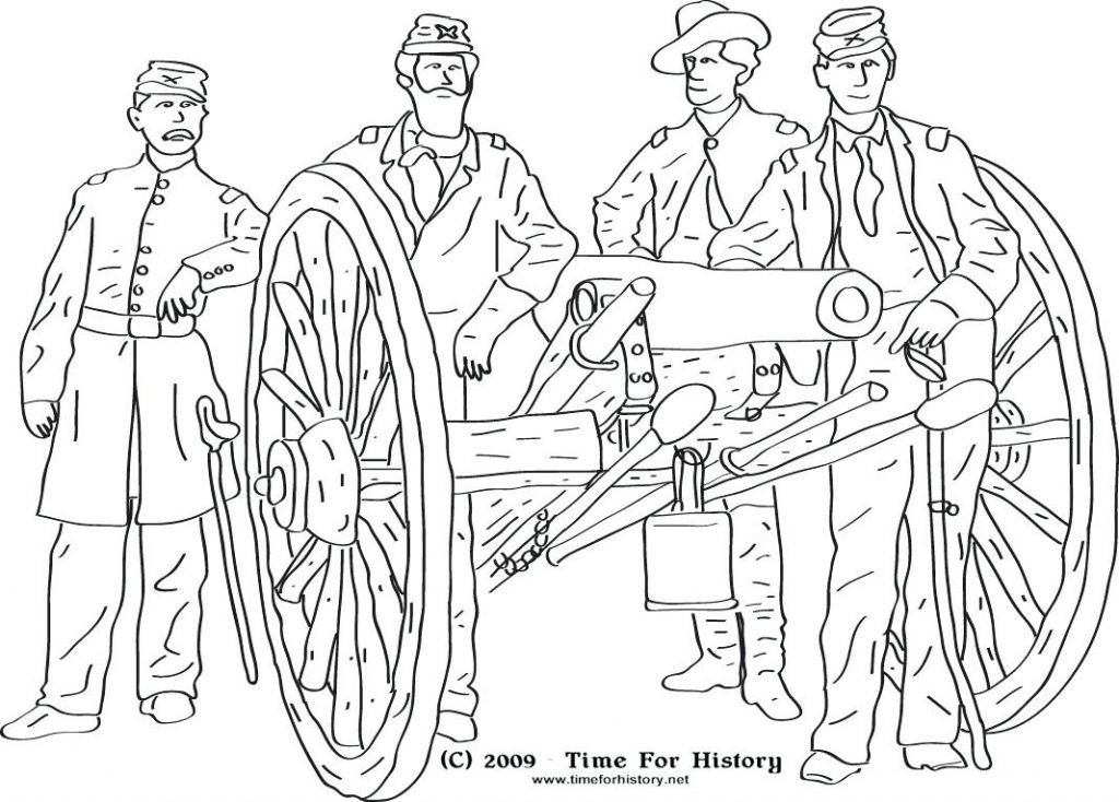 1024x734 Coloring Page ~ Revolutionary War Coloring Pages Civil Ships