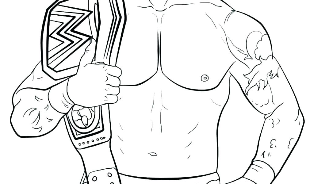 1024x600 Coloring Pages Randy Wrestling Referee Rey Mysterio Cornered