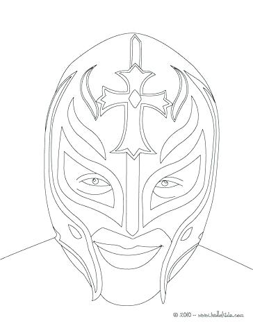 364x470 Rey Mysterio Coloring Pages Sin And Sketches Of For 1 Converted