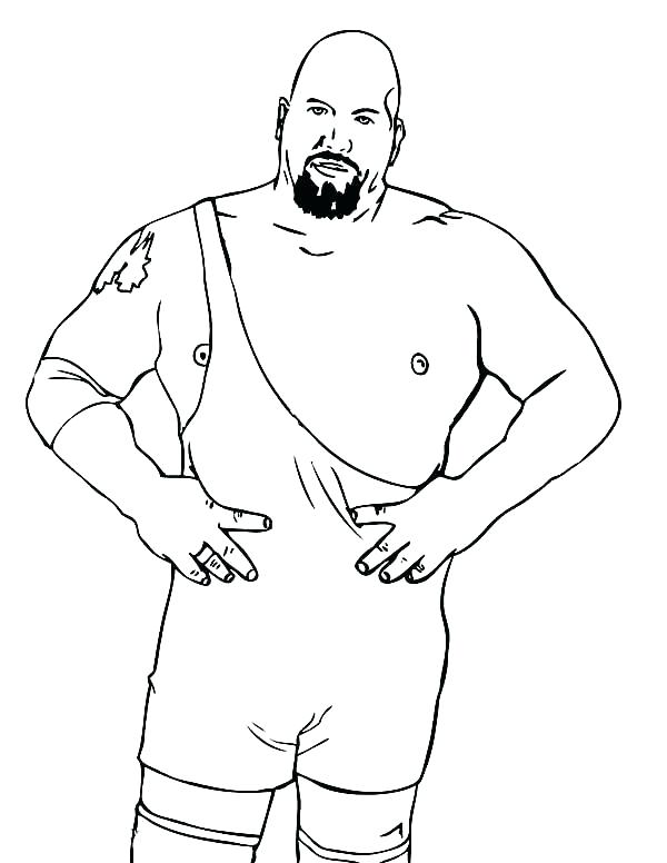 600x776 Rey Mysterio Coloring Pages Wrestling Color Pages Professional