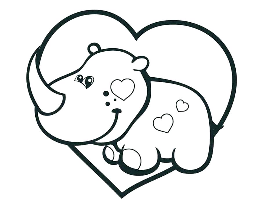 928x718 Rhino Coloring Page Rhinoceros Coloring Pages To Print Free