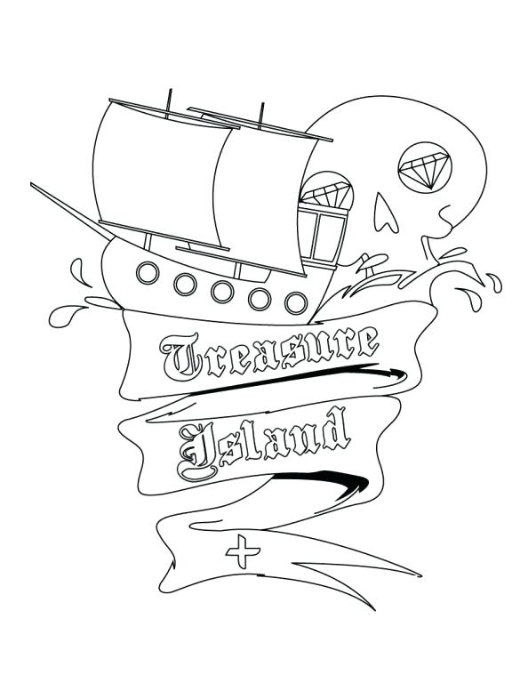594x768 Island Coloring Page Treasure Island Coloring Page Rhode Island