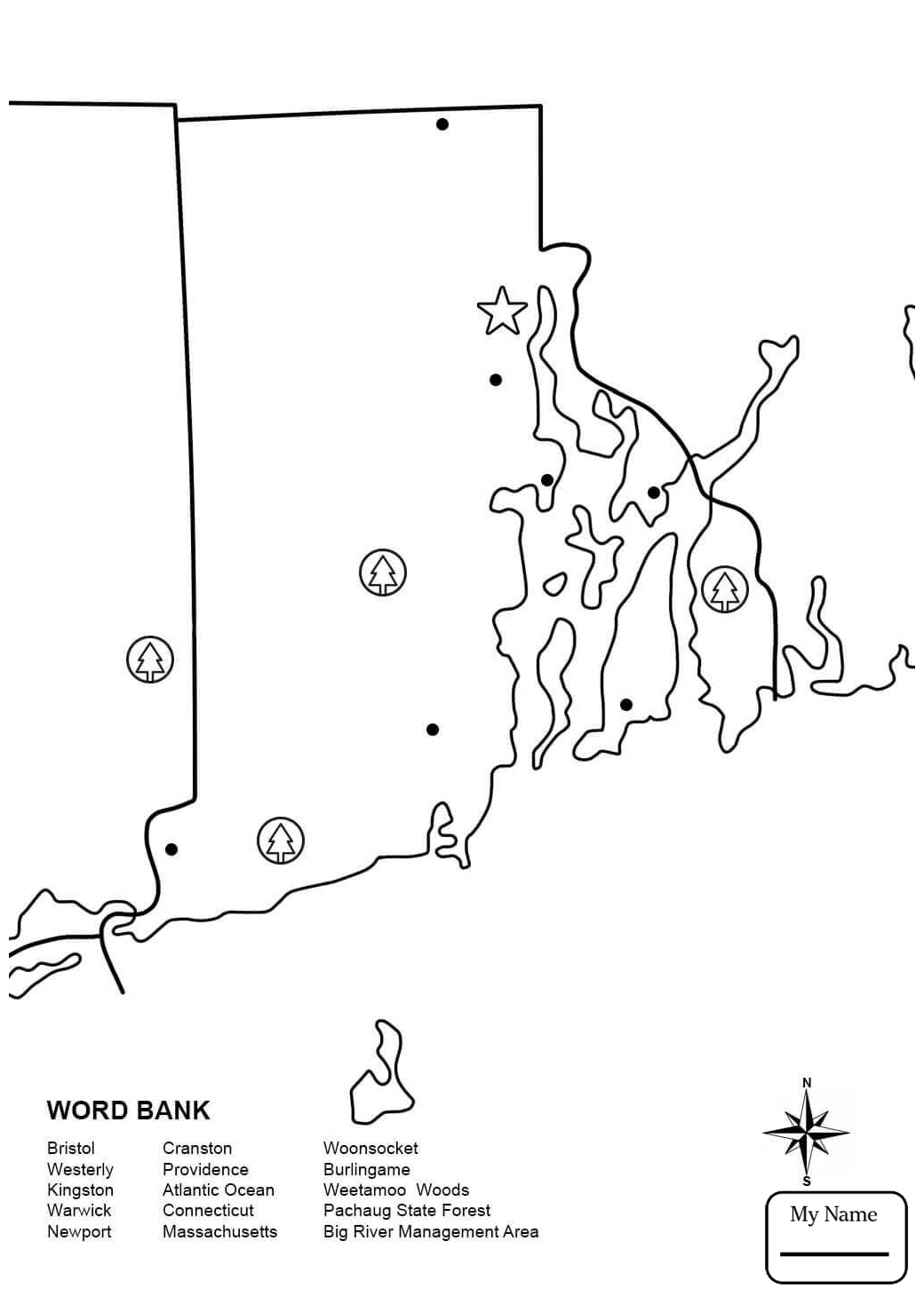 1040x1469 Flag Of Rhode Island Countries Cultures Coloring Pages Within 5