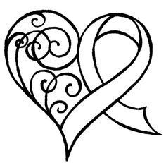 Ribbon Coloring Page