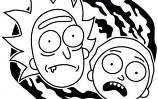 320x200 Search Results Coloring Pages Rick And Morty Drawing Board Weekly