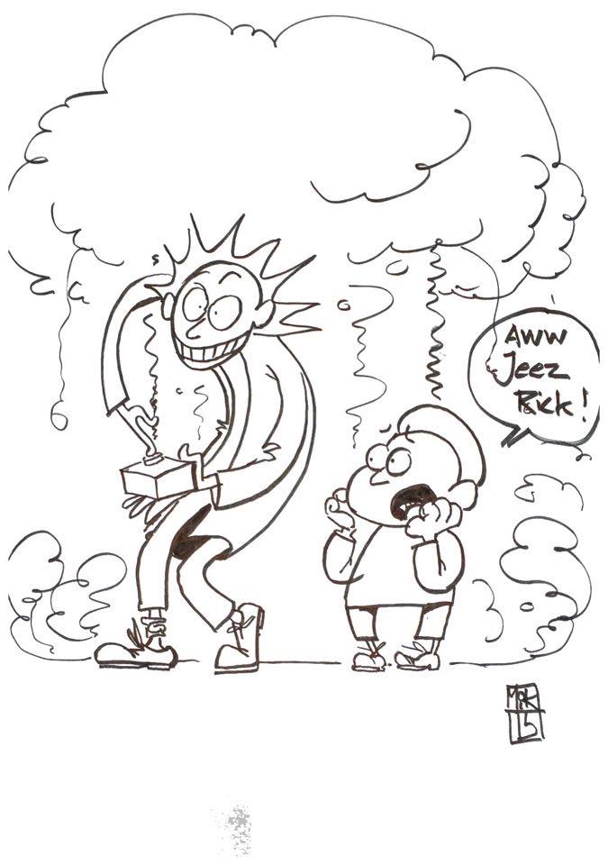 675x960 My Co Worker Drew Rick And Morty Based On My Description