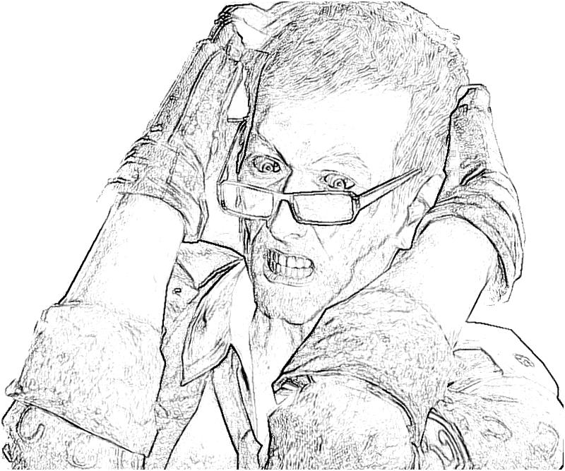 Riddler Coloring Pages