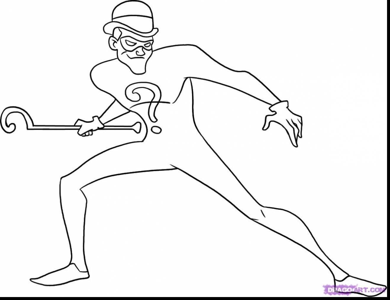 1318x1014 Marvelous Riddler Coloring Pages With Catwoman And Lego